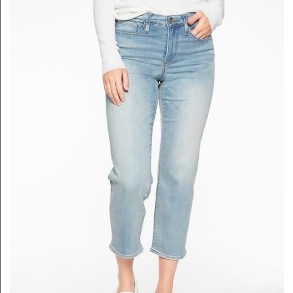 Athleta slim straight sculptek Jean size 4